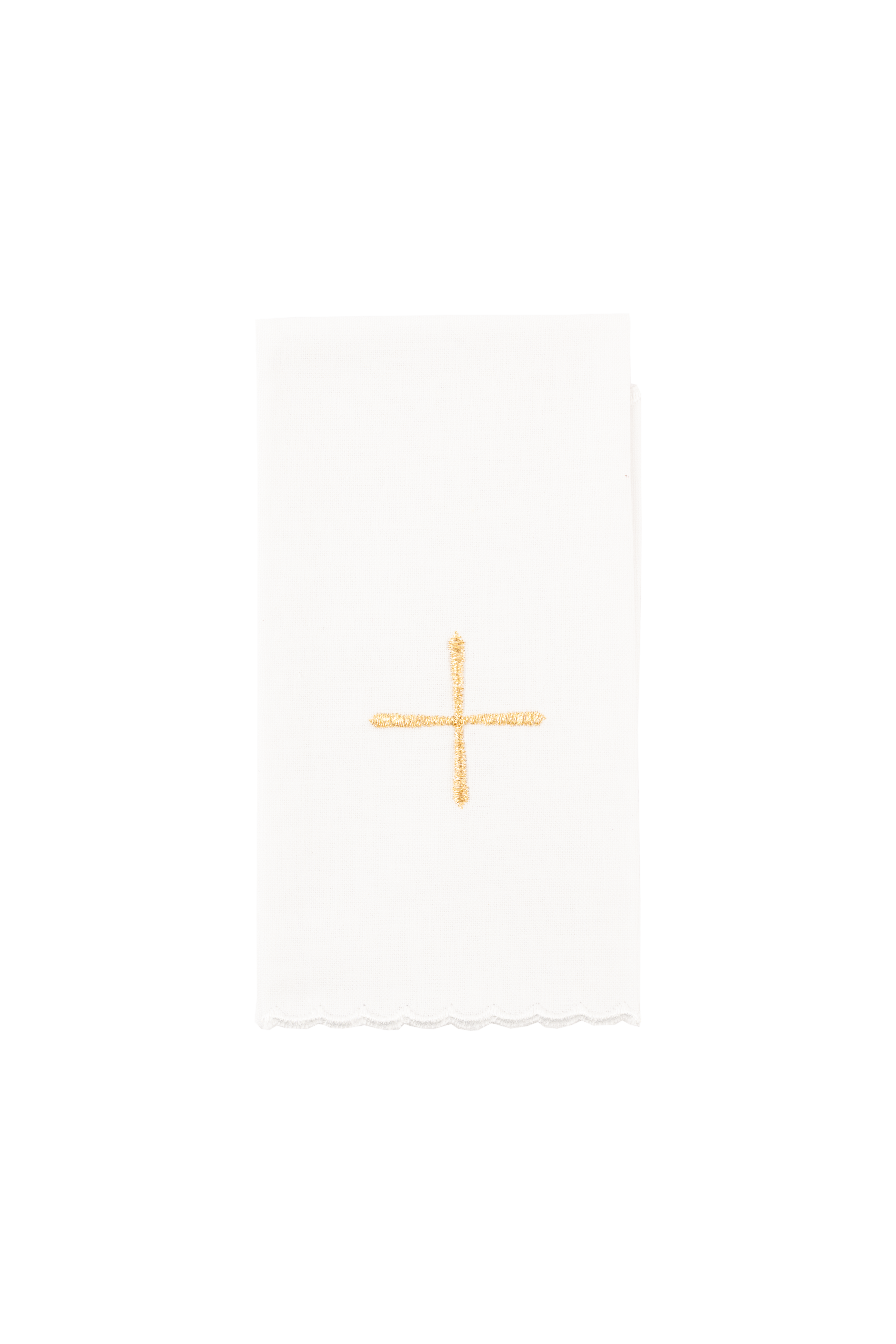 Bielizna kielichowa haftowana zielony aksamit - ORNATY.PL