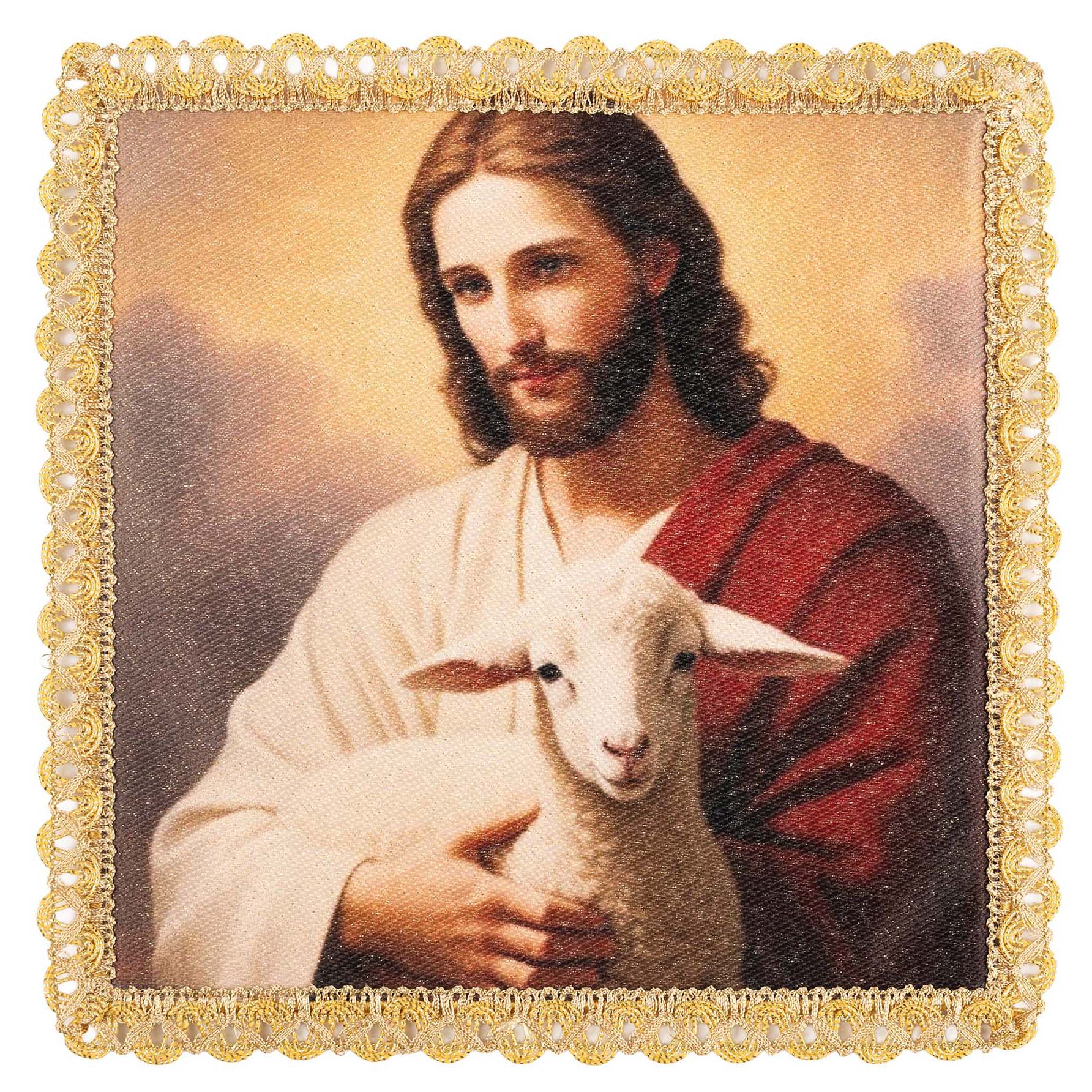 Palka z wizerunkiem Jezus Dobry Pasterz - ORNATY.PL