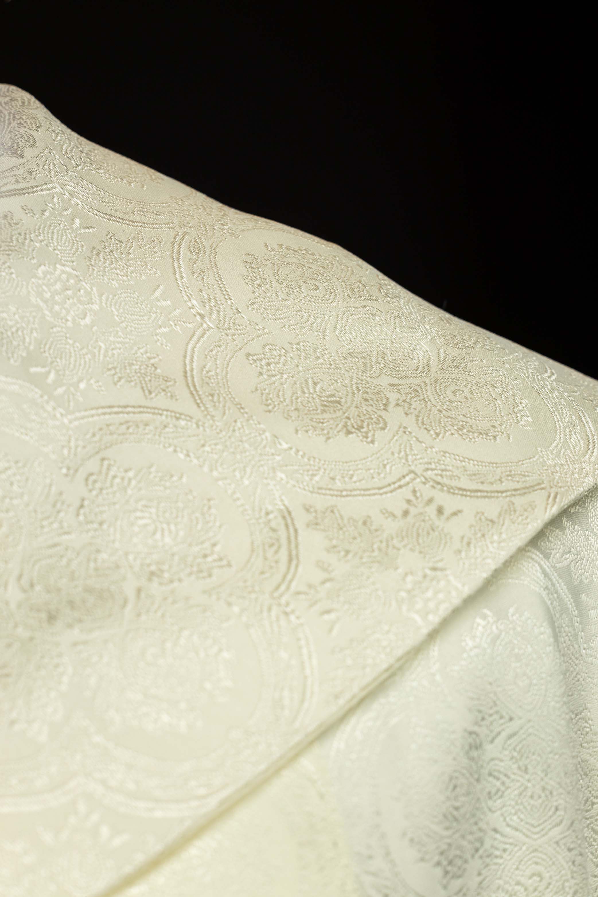 Kapa liturgiczna żakardowa ecru - ORNATY.PL