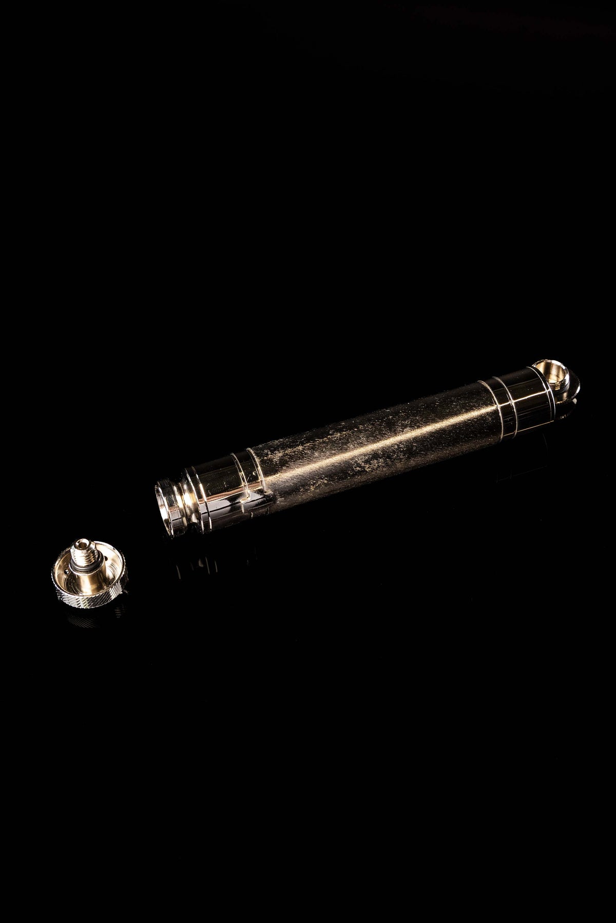 Kovový liturgický kropáč v puzdre, 17 cm