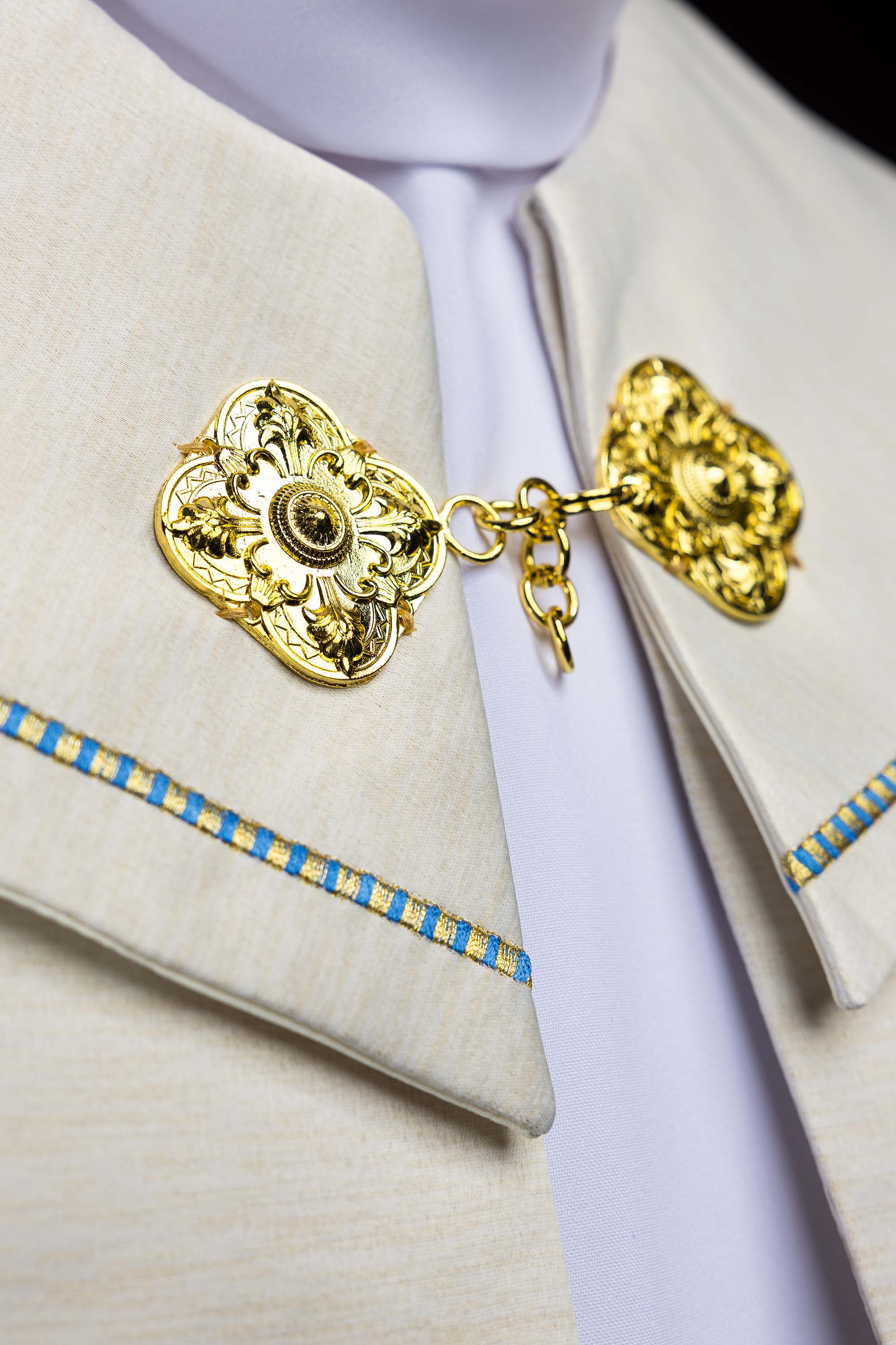 Kapa haftowana Maryjna Ecru - ORNATY.PL