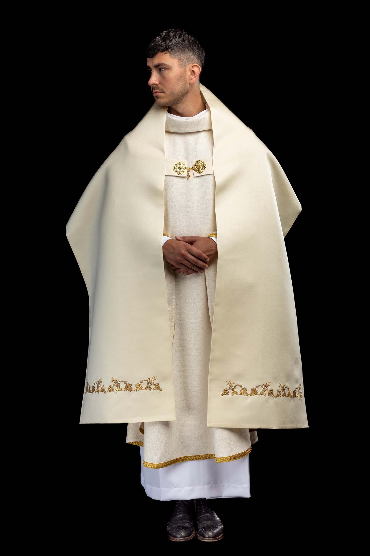 Liturgický závoj so symbolom PX
